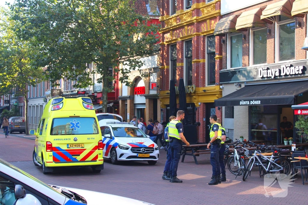 Ruiterskwartier 112 melding Leeuwarden 