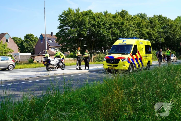Fietser gewond bij aanrijding