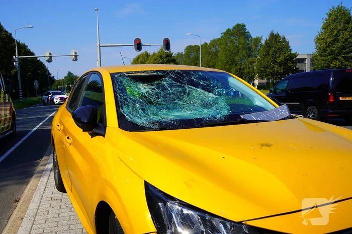 Fietser gewond bij aanrijding