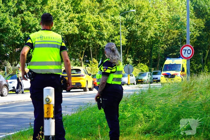 Fietser gewond bij aanrijding