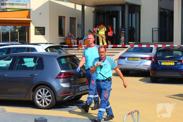 Brandweer ingezet voor mogelijke brand in hotel