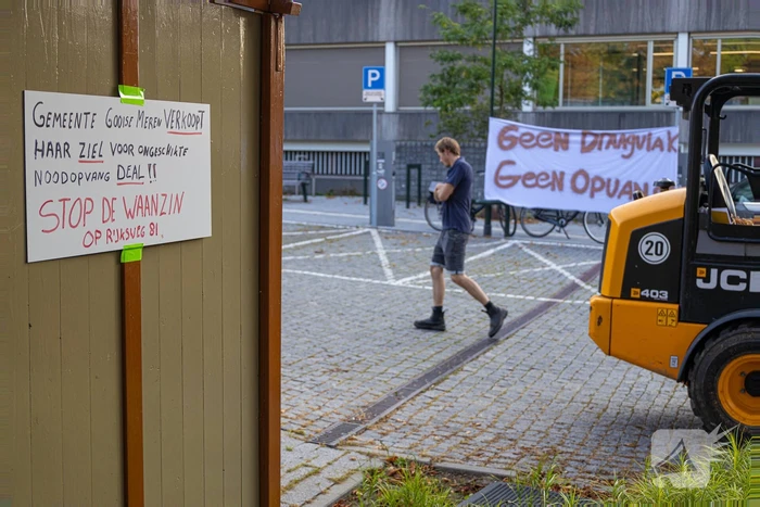 Nee tegen noodopvang in Naarden