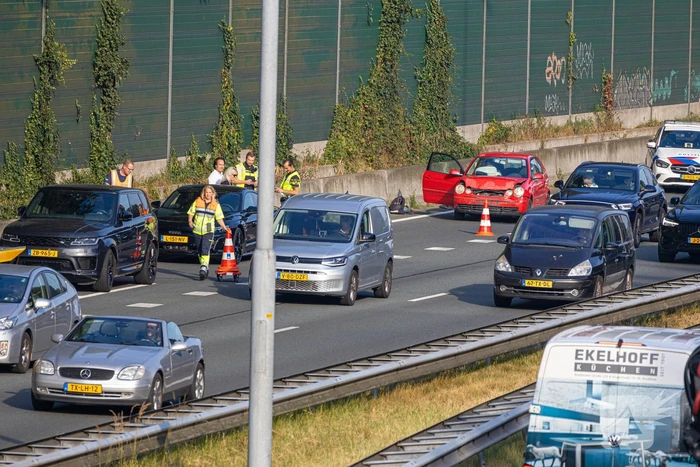 Kettingbotsing zorgt voor verkeershinder