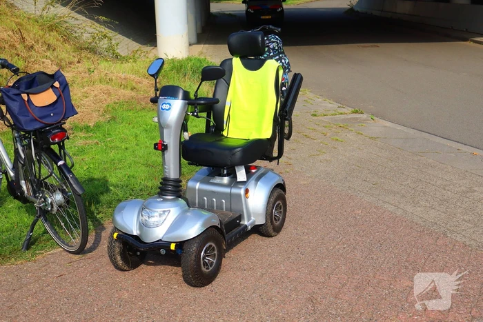 Scootmobiel bestuurder gewond bij ongeval