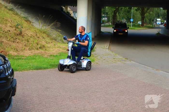 Scootmobiel bestuurder gewond bij ongeval