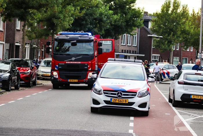 Barbecue op balkon aangezien als brand