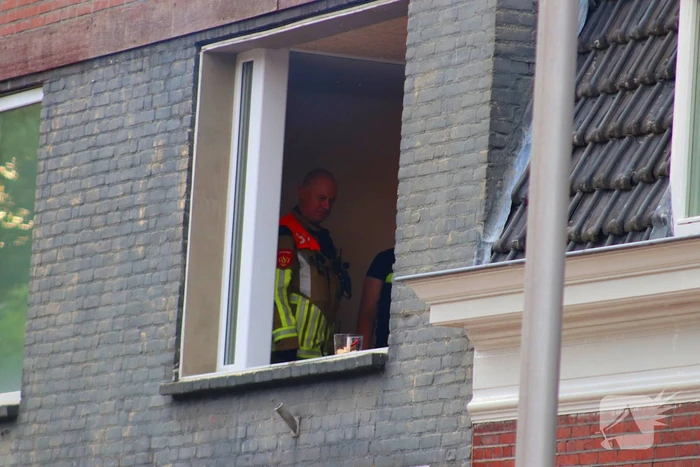 Barbecue op balkon aangezien als brand