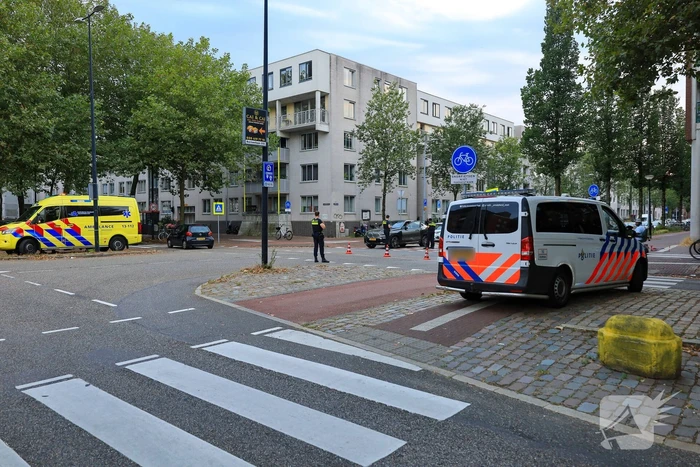 Fietser gewond bij aanrijding met auto