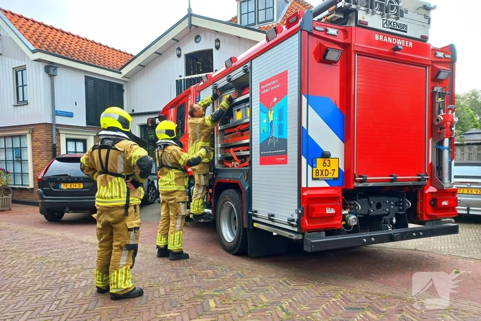 Woning stort gedeeltelijk in