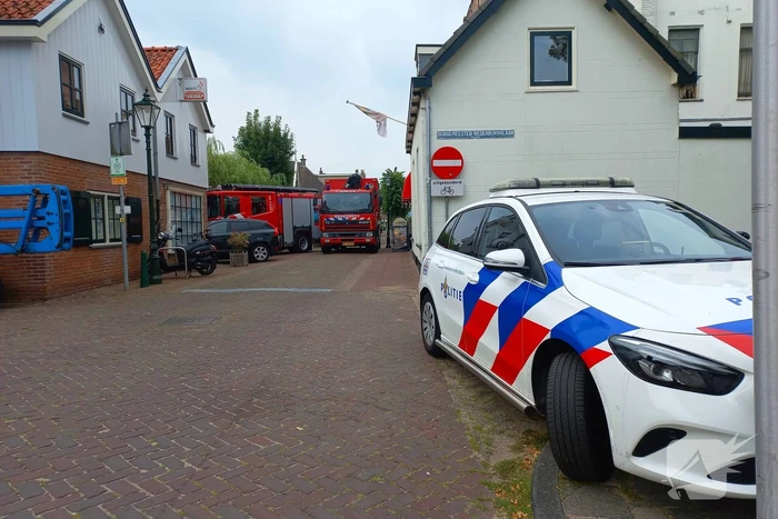 Woning stort gedeeltelijk in