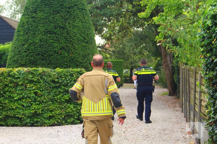 Woning stort gedeeltelijk in