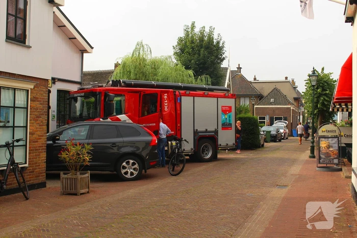 Woning stort gedeeltelijk in