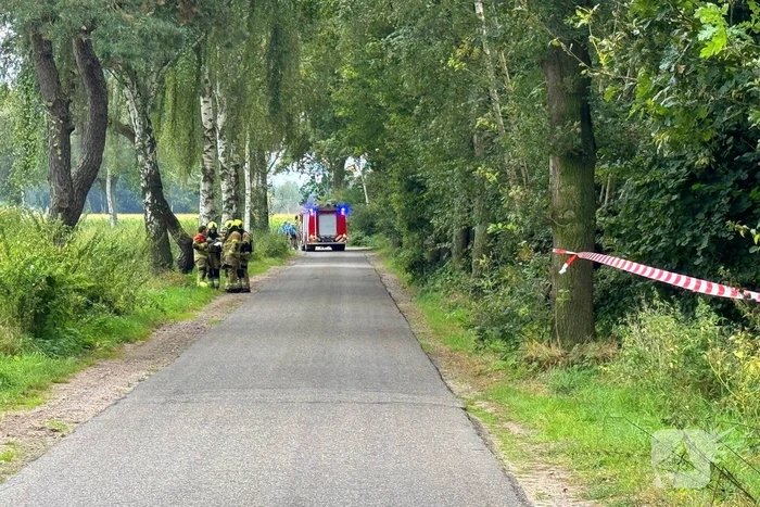 Vaten met onbekende stof aangetroffen