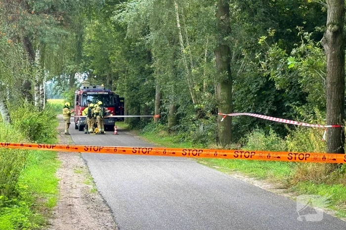 Vaten met onbekende stof aangetroffen
