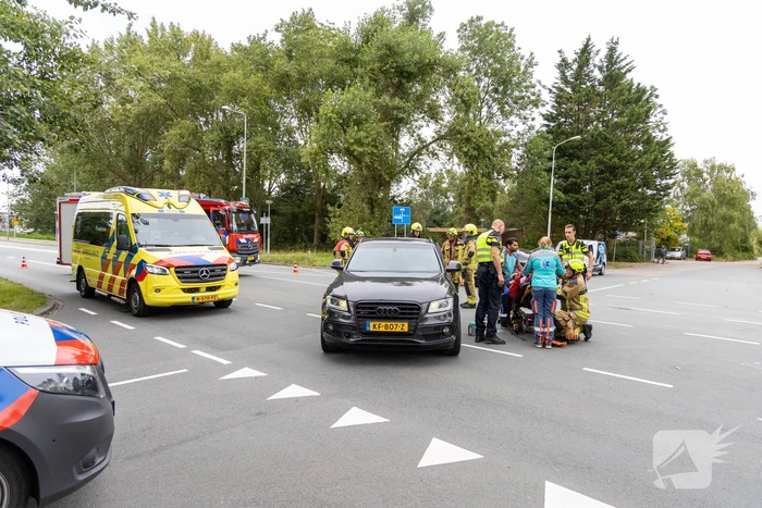 Brandweer bevrijdt beknelde automobilist