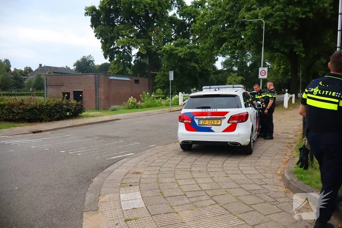 Fiets kapot na botsing met auto