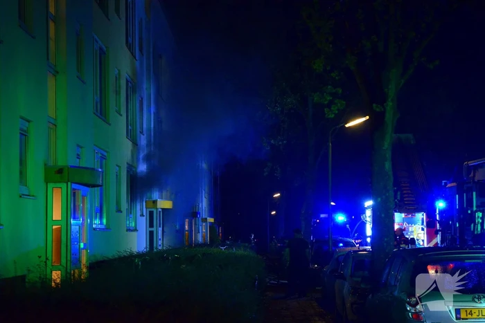 Gewonden bij portiekbrand