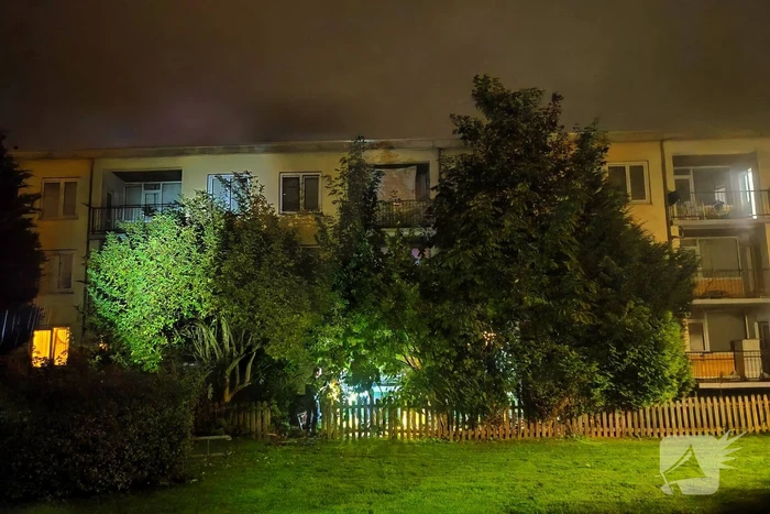 Gewonden bij portiekbrand
