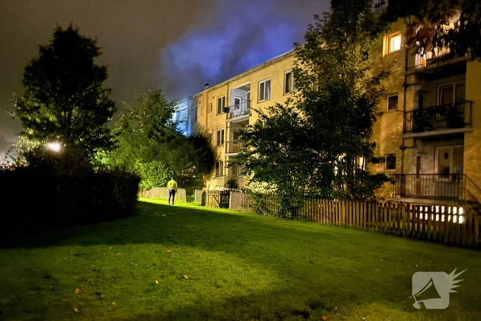 Gewonden bij portiekbrand
