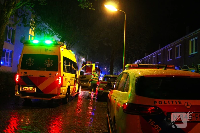 Gewonden bij portiekbrand