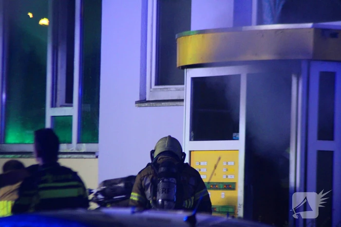 Gewonden bij portiekbrand