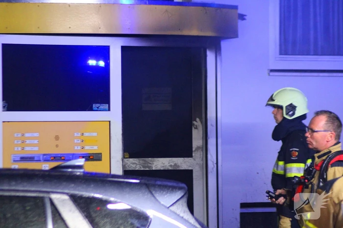 Gewonden bij portiekbrand