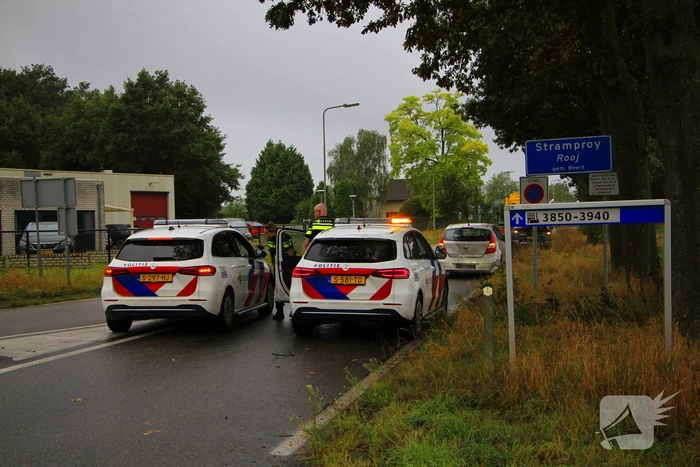 Kop-staartbotsing zonder gewonden in de ochtendspits