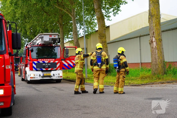Brand snel onder controle bij zadenbedrijf