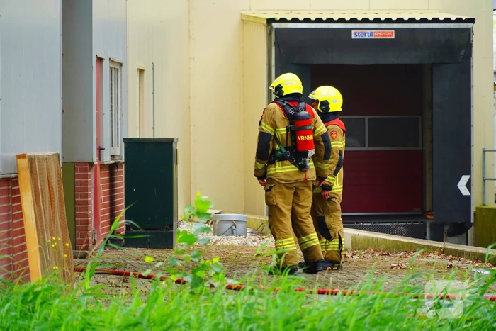 Brand snel onder controle bij zadenbedrijf