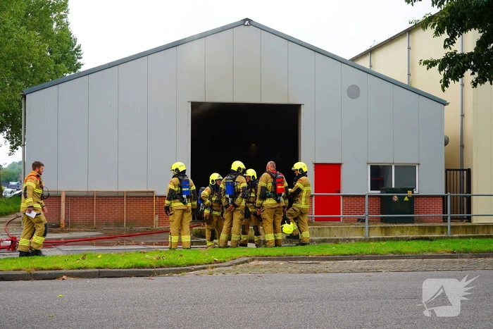 Brand snel onder controle bij zadenbedrijf