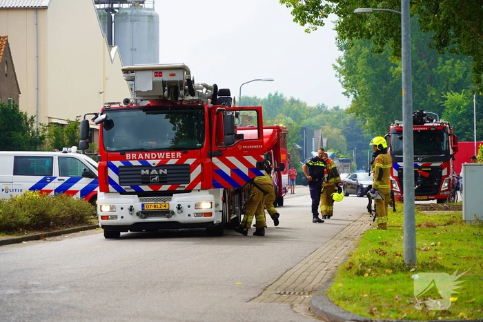 Brand snel onder controle bij zadenbedrijf