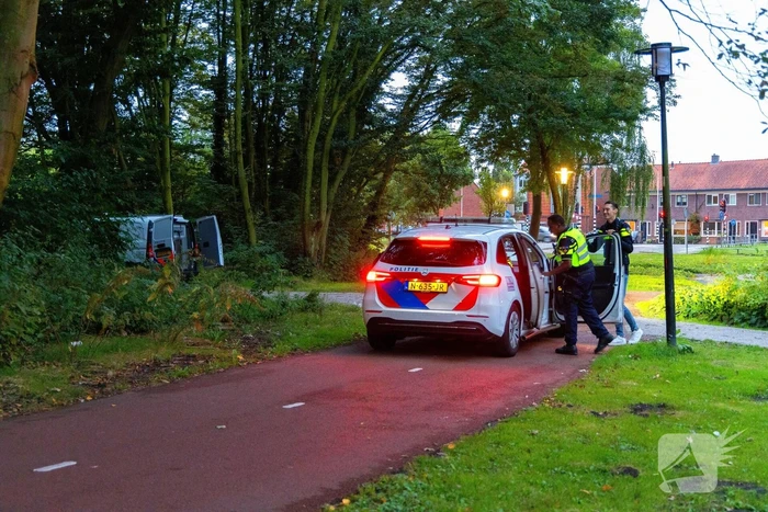 Grote politie-inzet na steekpartij in park