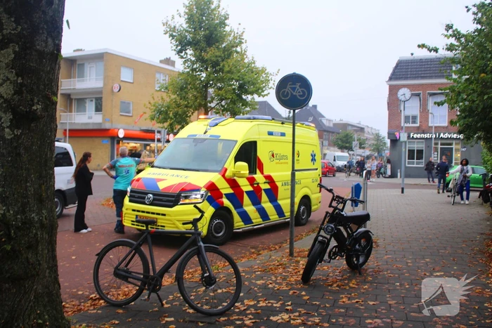 Scholier op fatbike en fietser met elkaar in botsing