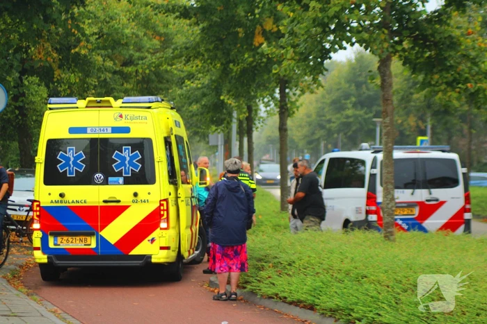 Scholier op fatbike en fietser met elkaar in botsing