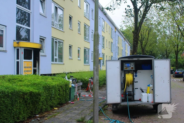 Schade goed zichtbaar na grote brand