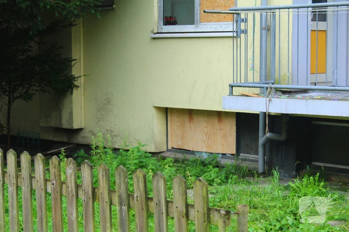 Schade goed zichtbaar na grote brand