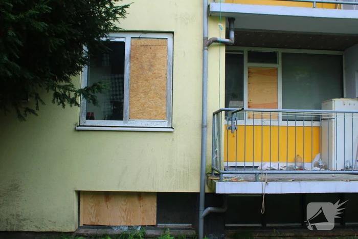 Schade goed zichtbaar na grote brand