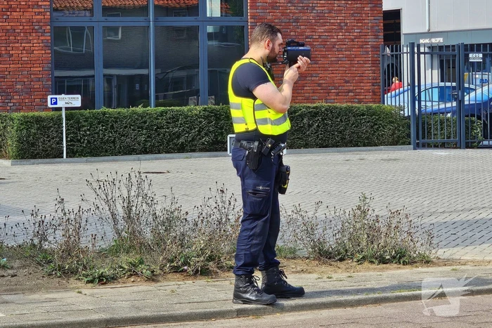 Politie studenten houden controle