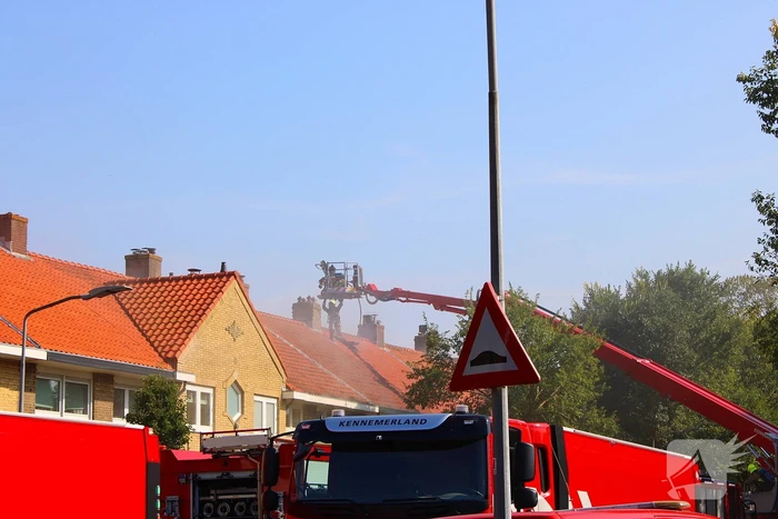 Veel hulpdiensten ingezet voor zeer grote brand