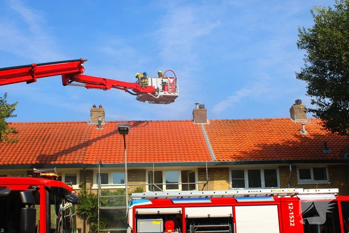 Veel hulpdiensten ingezet voor zeer grote brand