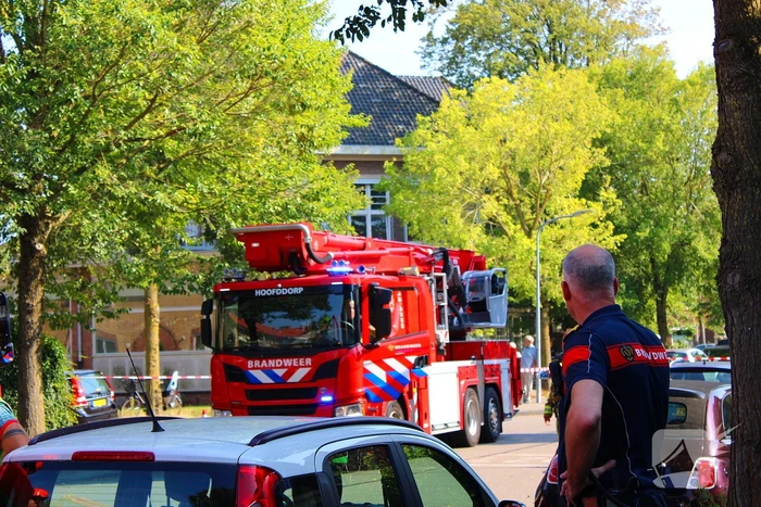 Veel hulpdiensten ingezet voor zeer grote brand