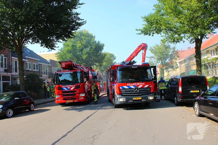 Veel hulpdiensten ingezet voor zeer grote brand