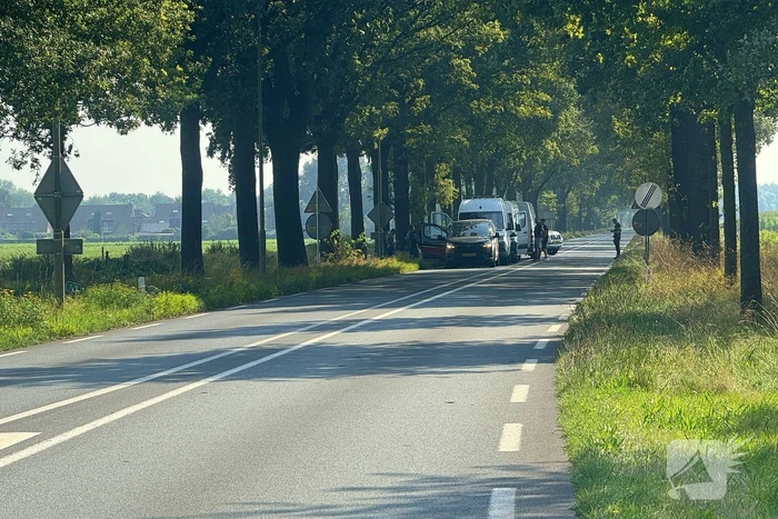Vier bestelbussen betrokken bij kettingbotsing