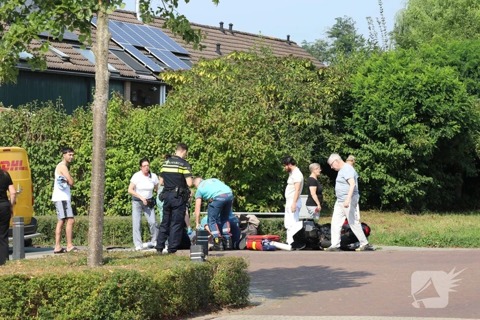 Scooterrijder zwaargewond na ongeluk
