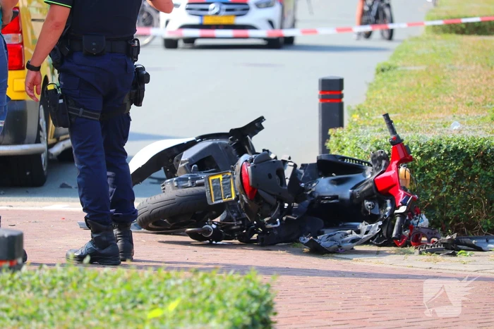 Scooterrijder zwaargewond na ongeluk