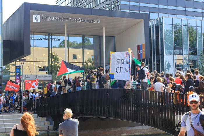 Grote opkomst bij Pro Palestina demonstratie