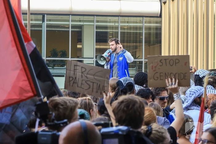 Grote opkomst bij Pro Palestina demonstratie
