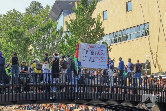 Grote opkomst bij Pro Palestina demonstratie