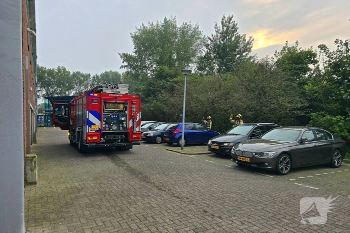 Brand in woning snel geblust