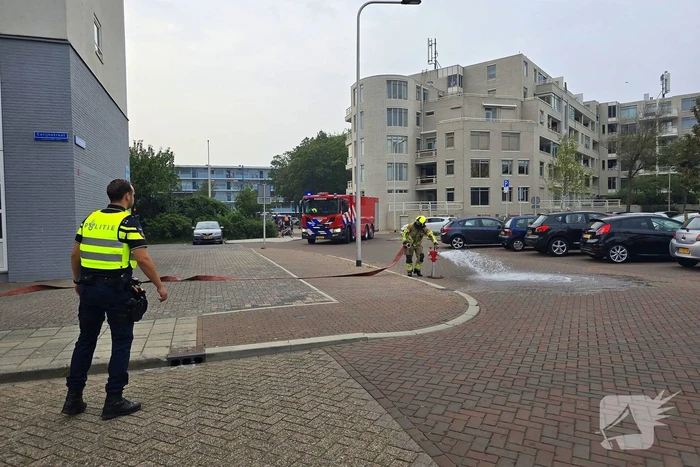 Brand in woning snel geblust